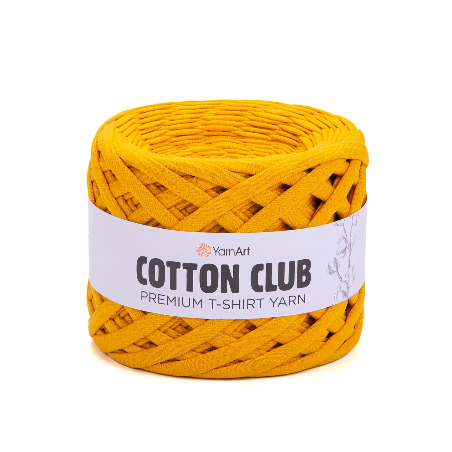 YarnArt Cotton Club Premium T-Shirt Yarn 310g - 110m - 100% Cotton Knitting Crochet