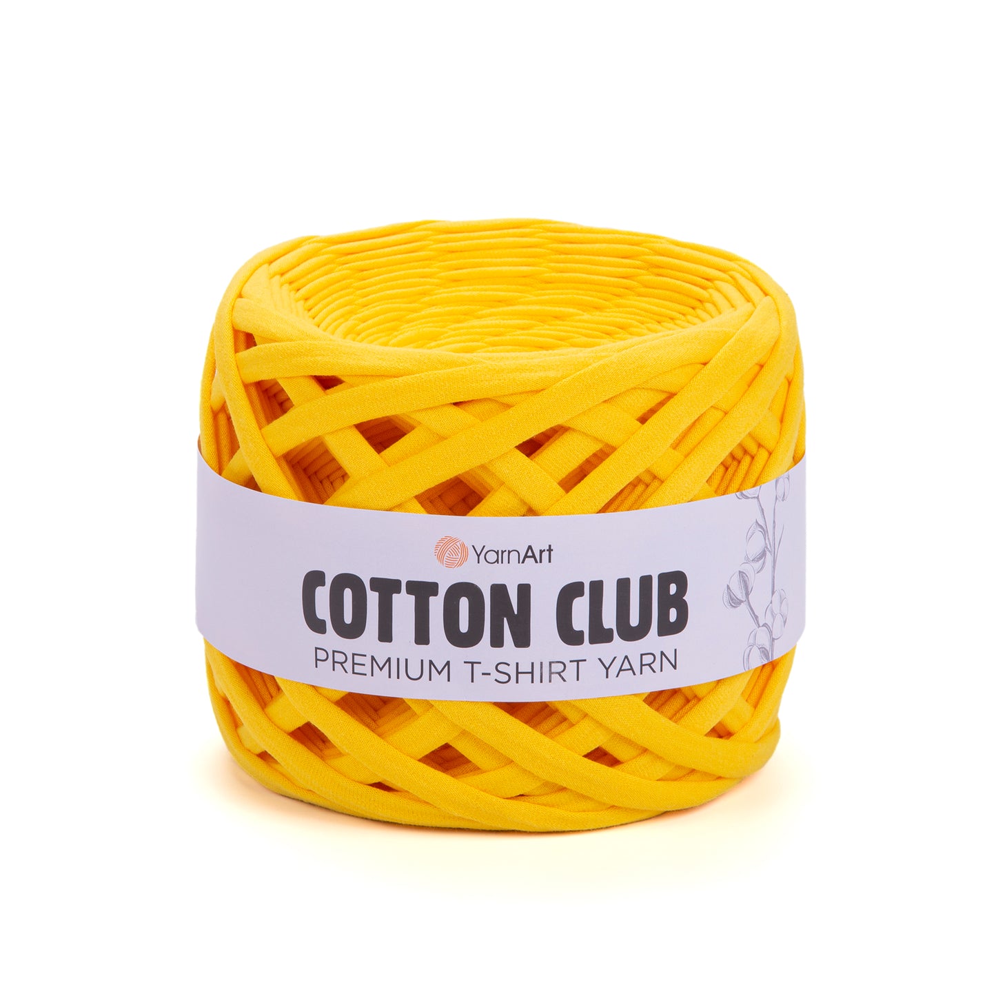 YarnArt Cotton Club Premium T-Shirt Yarn 310g - 110m - 100% Cotton Knitting Crochet
