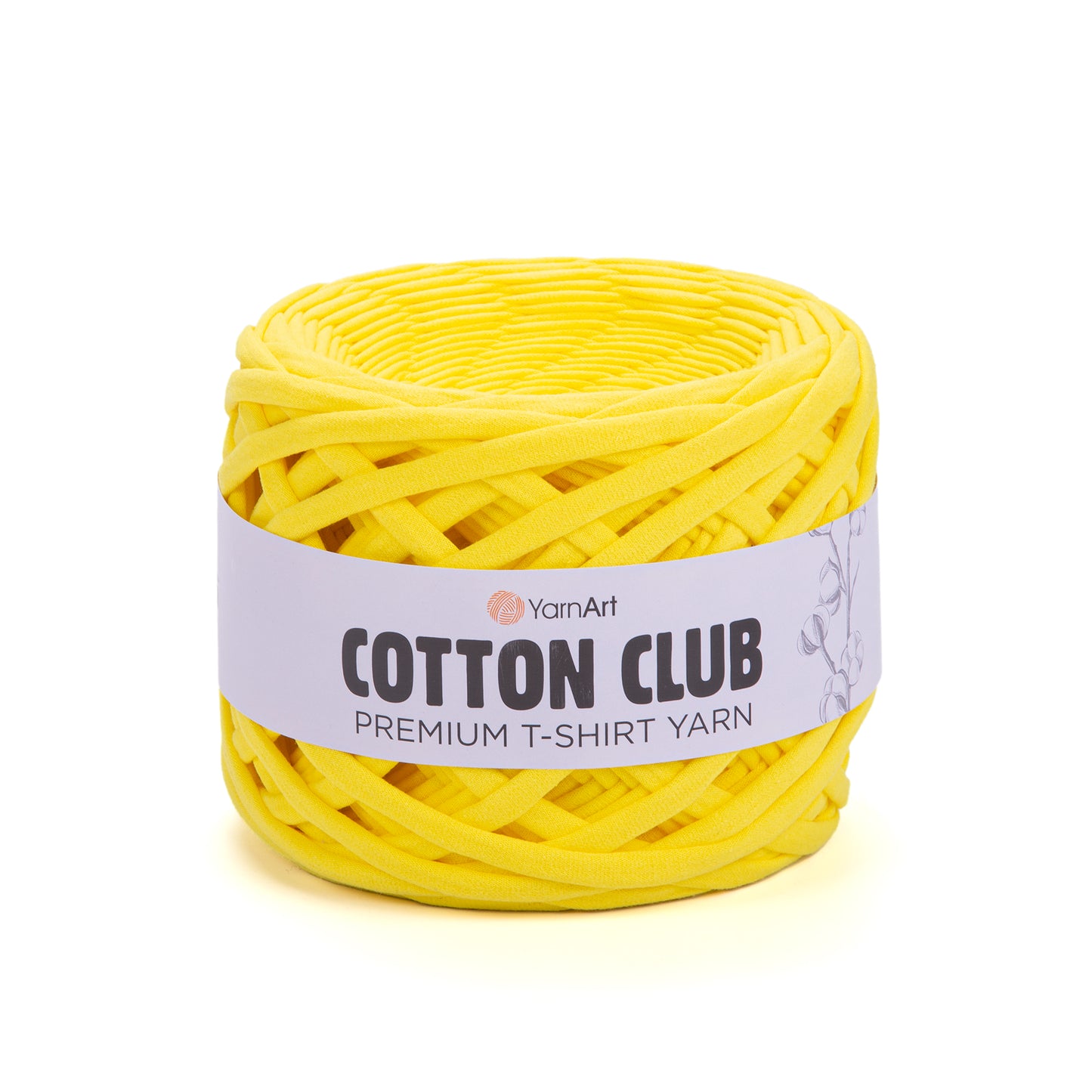 YarnArt Cotton Club Premium T-Shirt Yarn 310g - 110m - 100% Cotton Knitting Crochet
