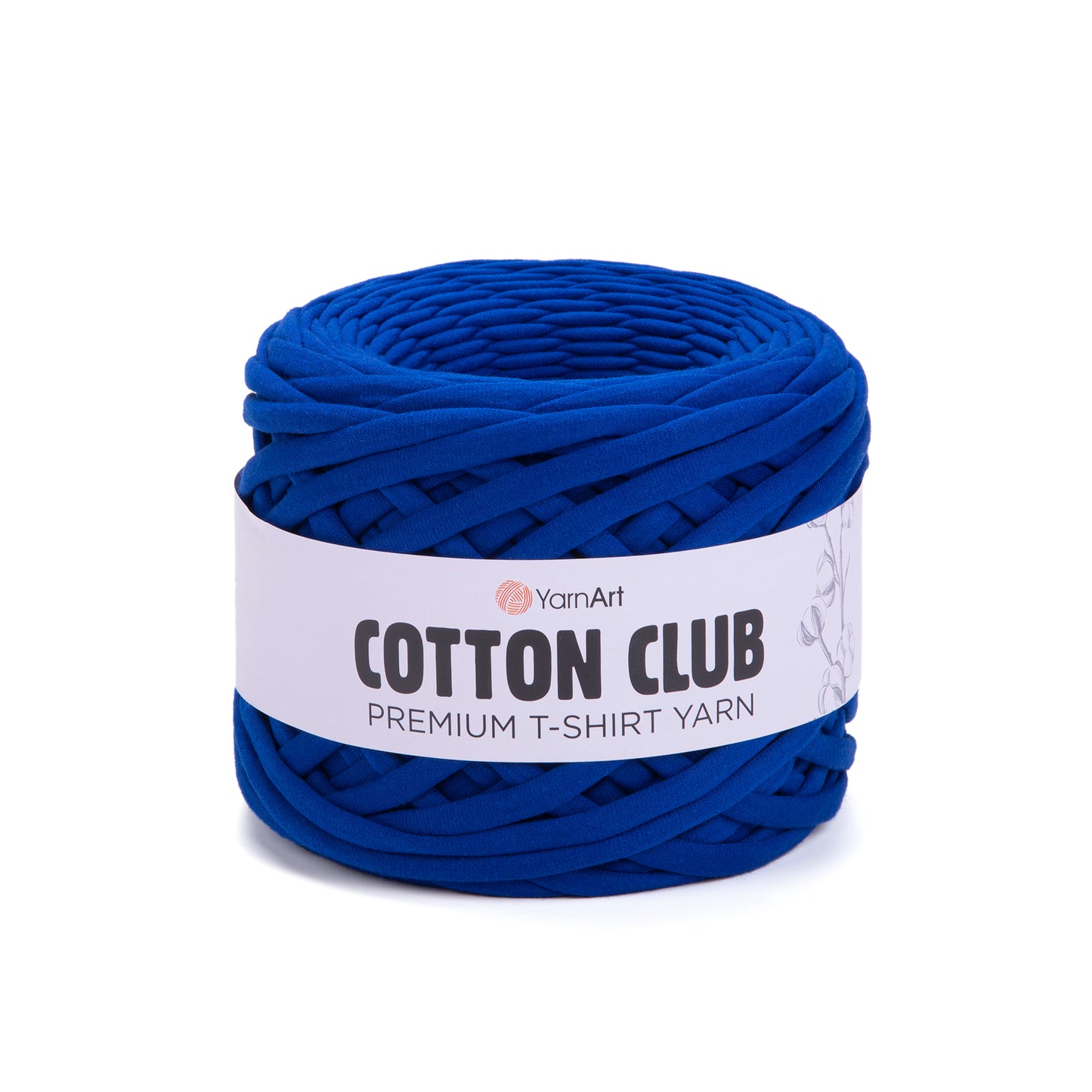 YarnArt Cotton Club Premium T-Shirt Yarn 310g - 110m - 100% Cotton Knitting Crochet