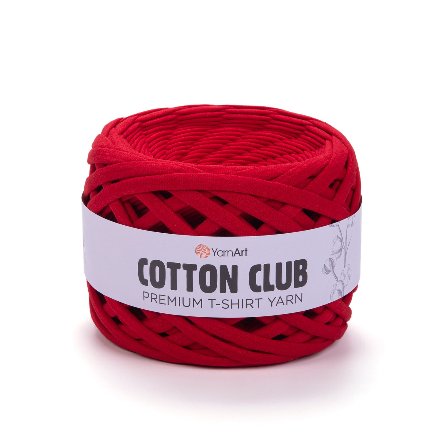YarnArt Cotton Club Premium T-Shirt Yarn 310g - 110m - 100% Cotton Knitting Crochet