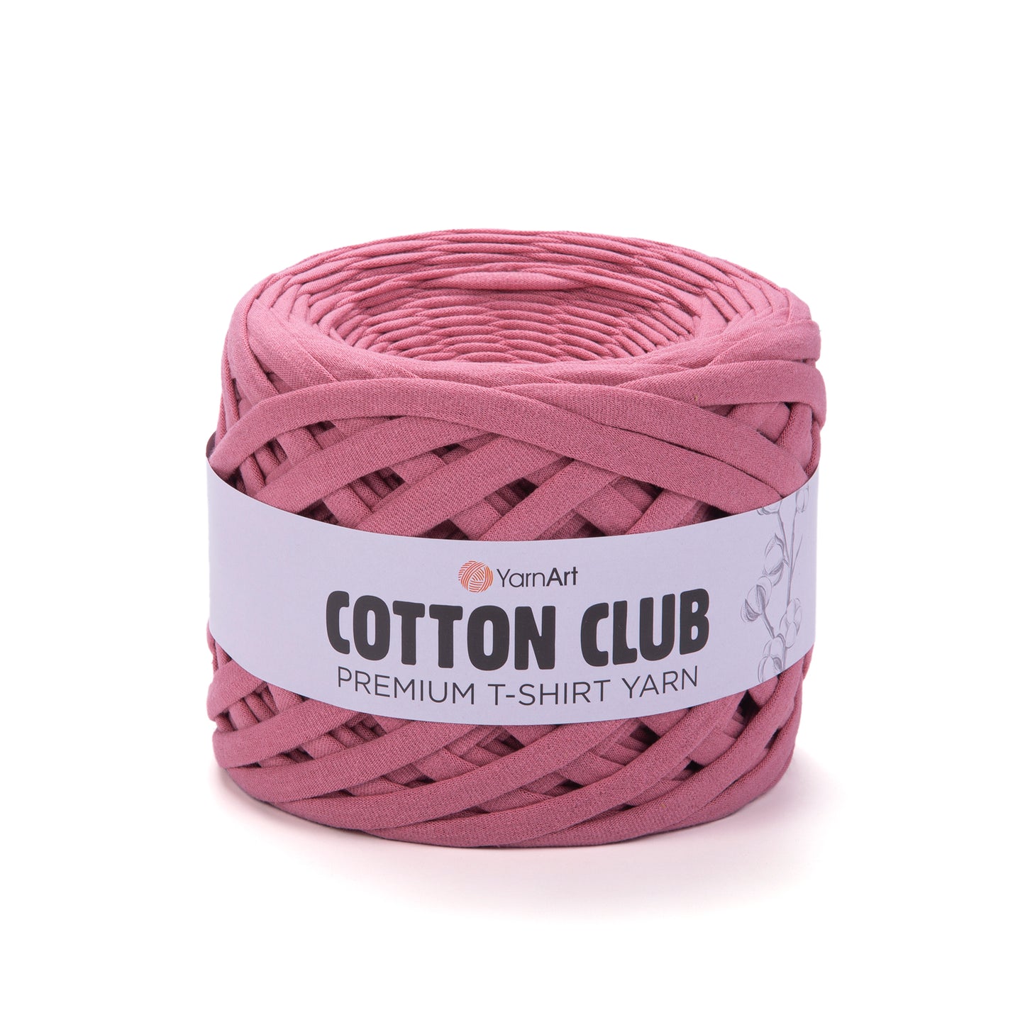 YarnArt Cotton Club Premium T-Shirt Yarn 310g - 110m - 100% Cotton Knitting Crochet