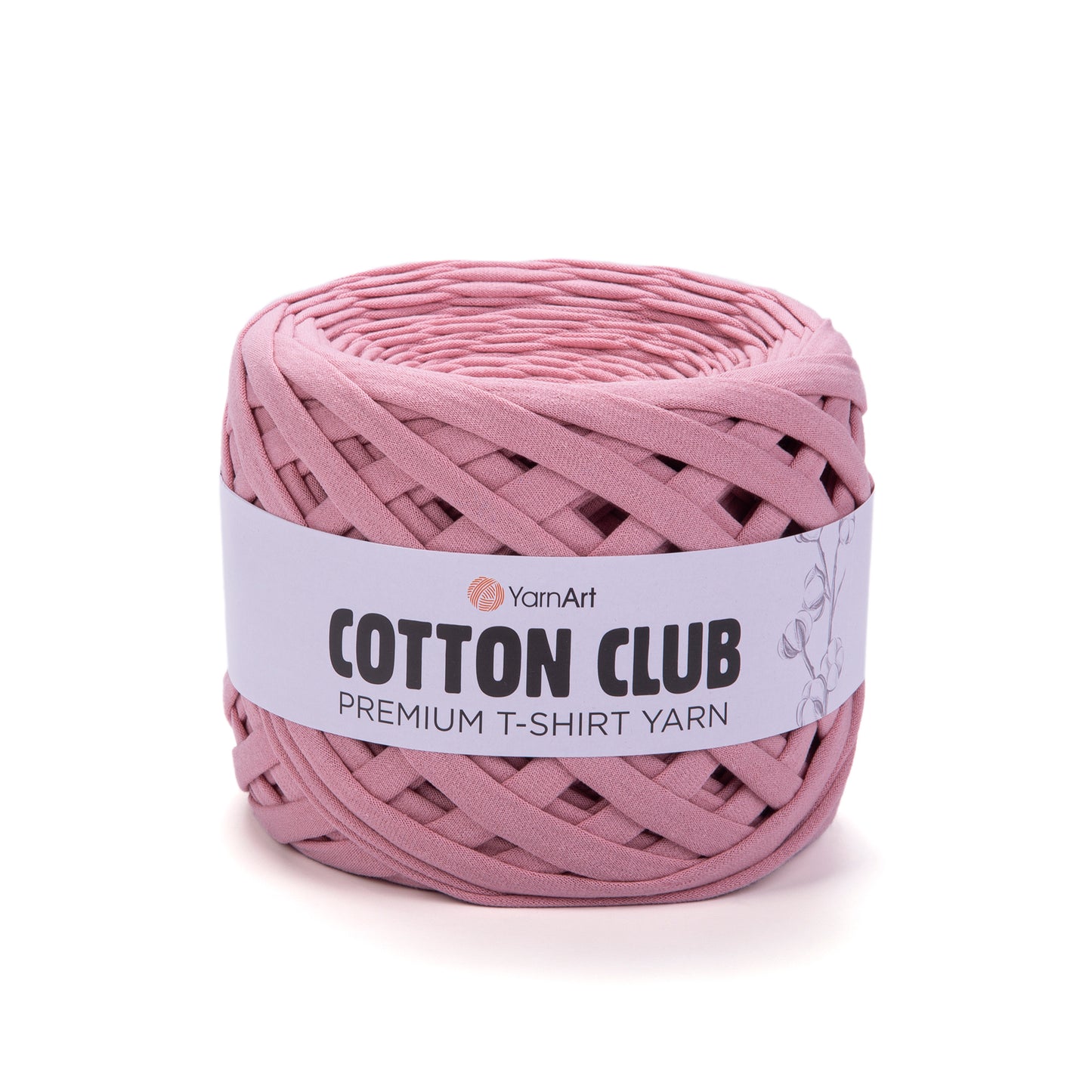 YarnArt Cotton Club Premium T-Shirt Yarn 310g - 110m - 100% Cotton Knitting Crochet