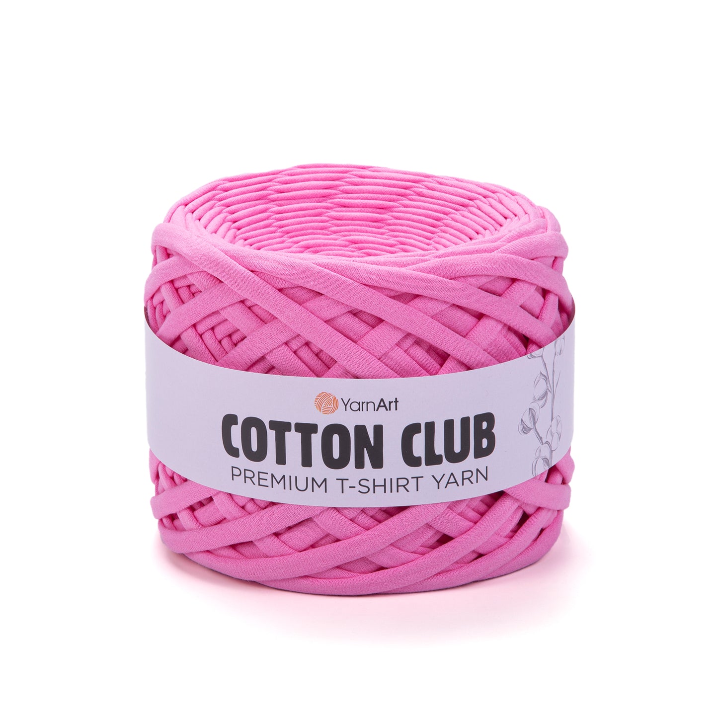 YarnArt Cotton Club Premium T-Shirt Yarn 310g - 110m - 100% Cotton Knitting Crochet