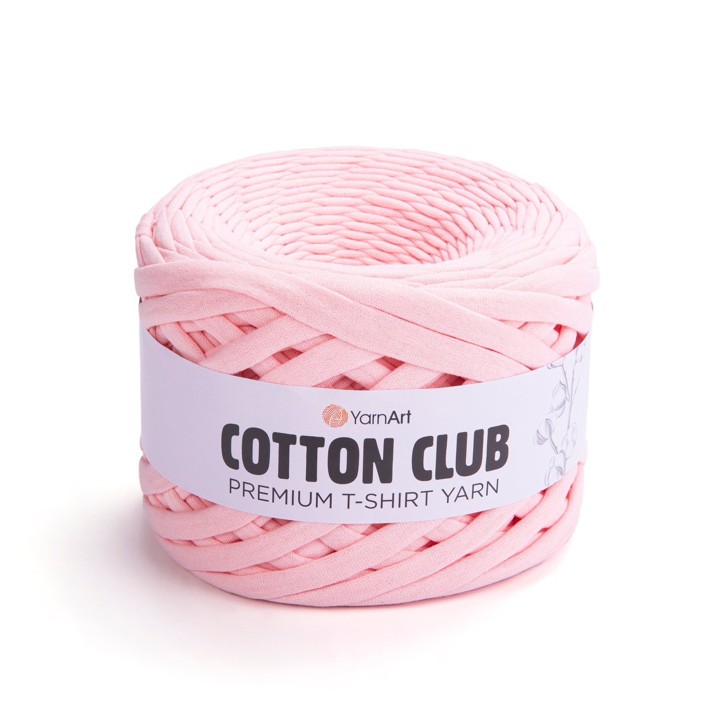 YarnArt Cotton Club Premium T-Shirt Yarn 310g - 110m - 100% Cotton Knitting Crochet