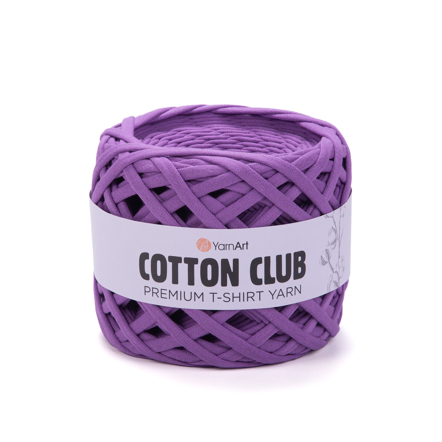 YarnArt Cotton Club Premium T-Shirt Yarn 310g - 110m - 100% Cotton Knitting Crochet