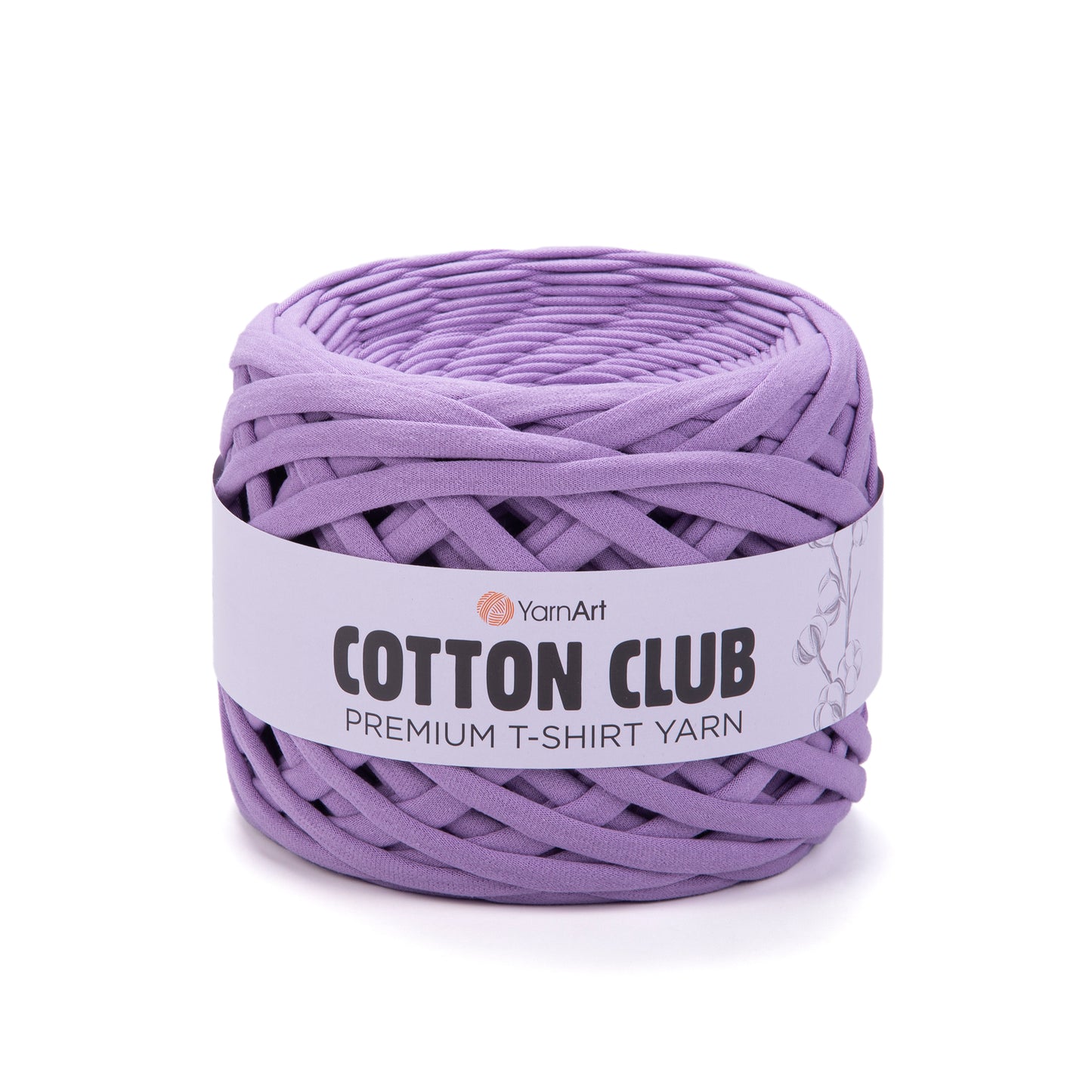 YarnArt Cotton Club Premium T-Shirt Yarn 310g - 110m - 100% Cotton Knitting Crochet