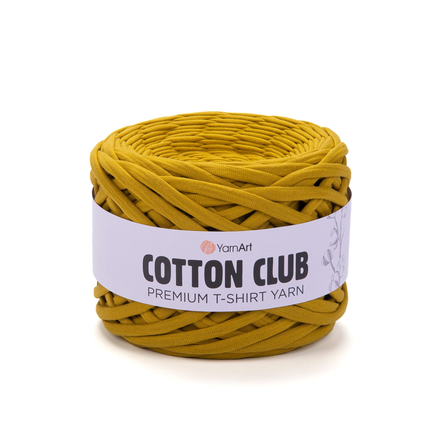 YarnArt Cotton Club Premium T-Shirt Yarn 310g - 110m - 100% Cotton Knitting Crochet