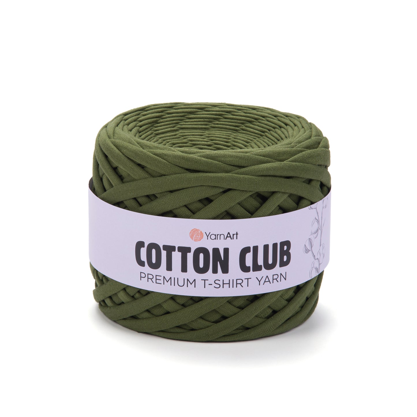 YarnArt Cotton Club Premium T-Shirt Yarn 310g - 110m - 100% Cotton Knitting Crochet