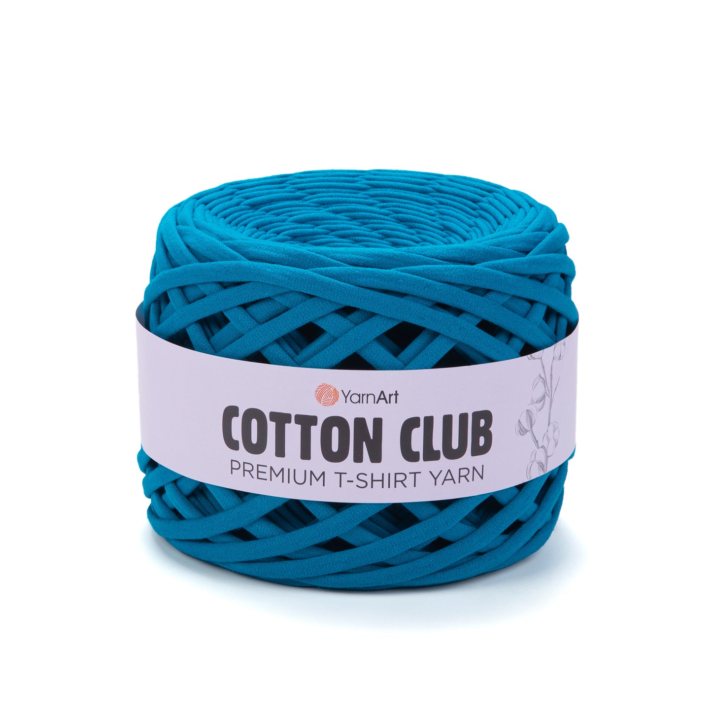 YarnArt Cotton Club Premium T-Shirt Yarn 310g - 110m - 100% Cotton Knitting Crochet