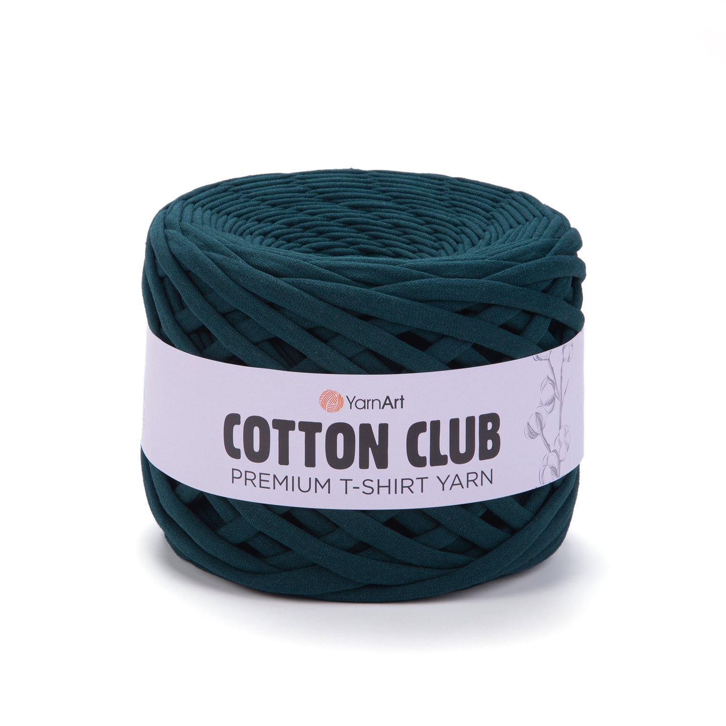 YarnArt Cotton Club Premium T-Shirt Yarn 310g - 110m - 100% Cotton Knitting Crochet
