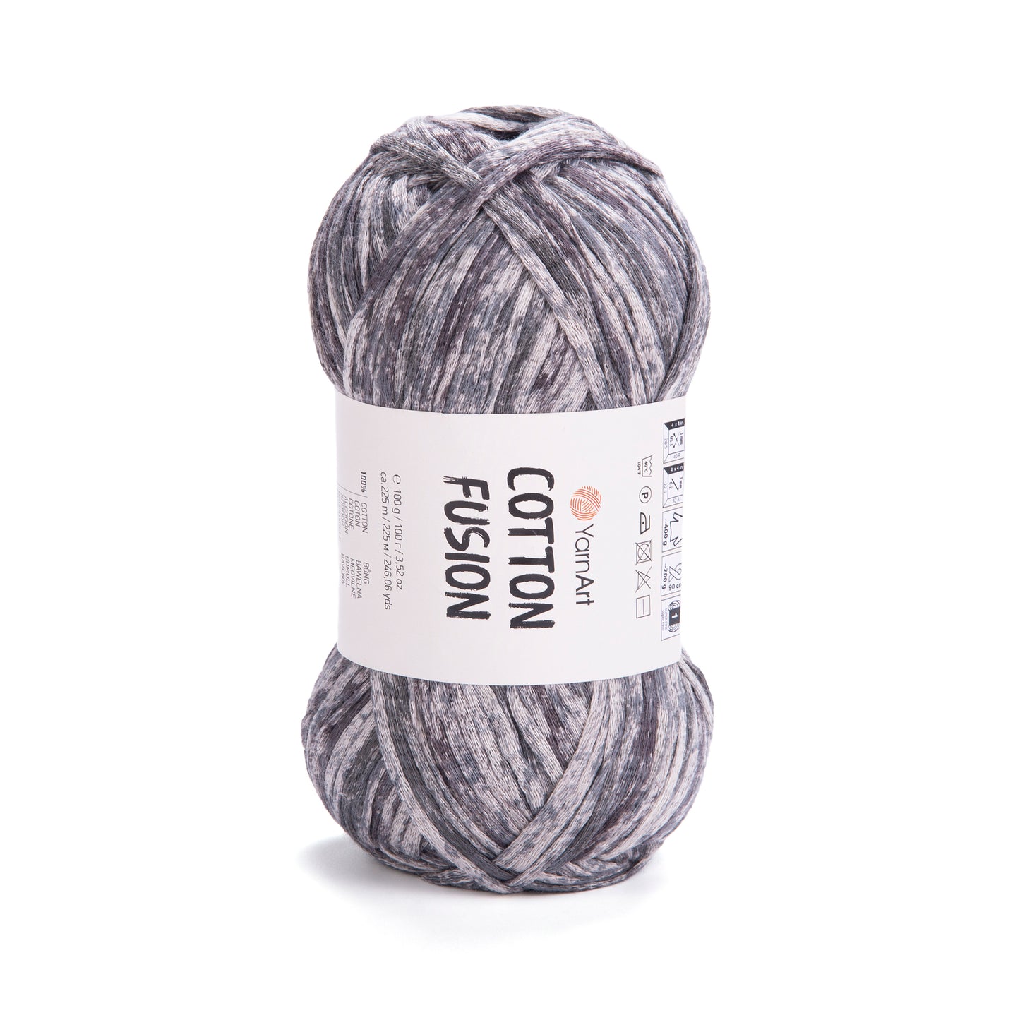 YarnArt Cotton Fusion 5 x 100g - 225m - 100% Cotton Knitting Crochet Yarn