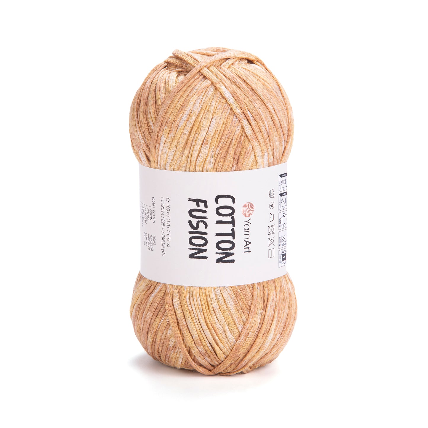 YarnArt Cotton Fusion 5 x 100g - 225m - 100% Cotton Knitting Crochet Yarn