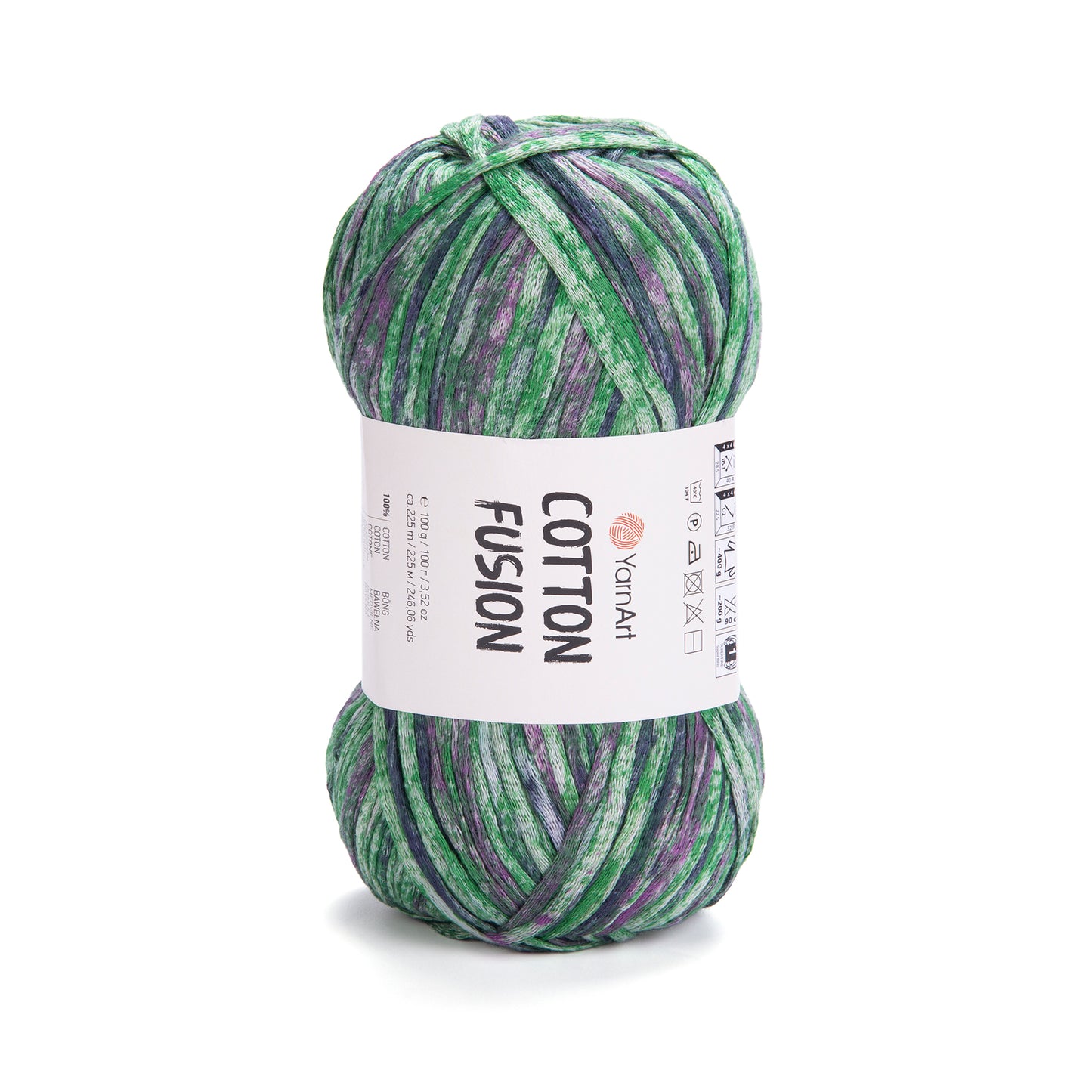 YarnArt Cotton Fusion 5 x 100g - 225m - 100% Cotton Knitting Crochet Yarn