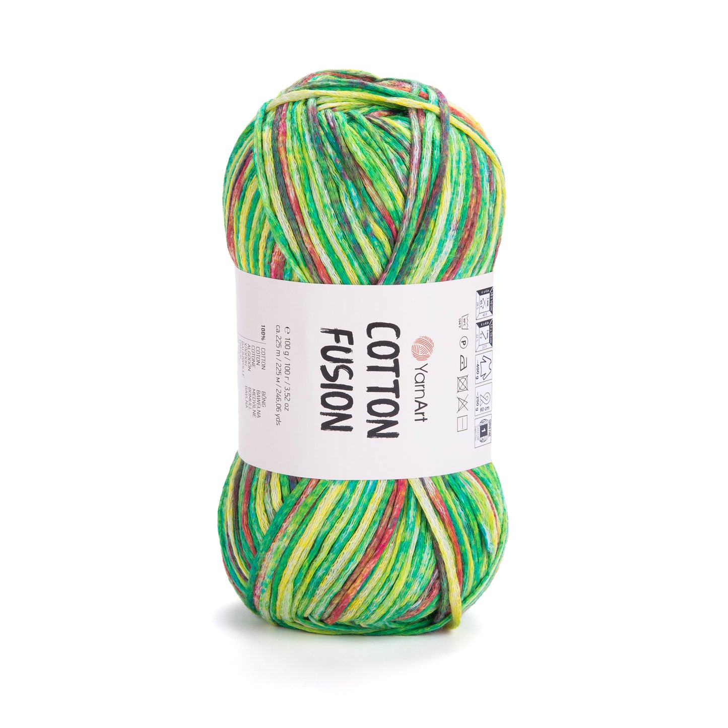 YarnArt Cotton Fusion 5 x 100g - 225m - 100% Cotton Knitting Crochet Yarn