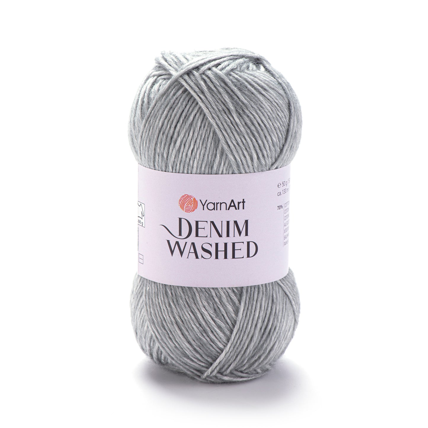 YarnArt Denim Washed DK 5 x 50g - 130m - 70% Cotton 30% Acrylic Knitting Crochet Yarn