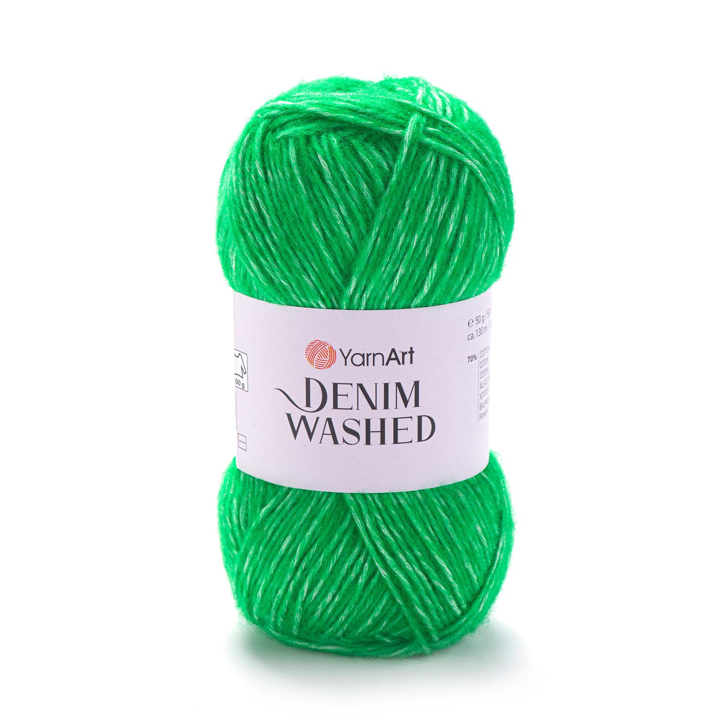 YarnArt Denim Washed DK 5 x 50g - 130m - 70% Cotton 30% Acrylic Knitting Crochet Yarn
