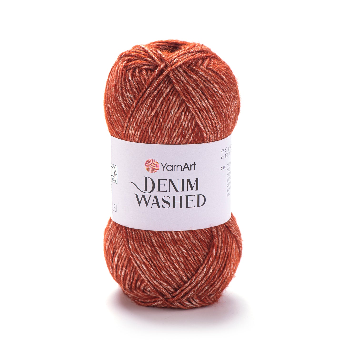 YarnArt Denim Washed DK 5 x 50g - 130m - 70% Cotton 30% Acrylic Knitting Crochet Yarn