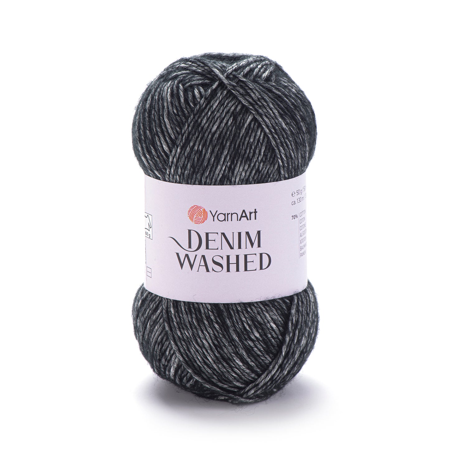 YarnArt Denim Washed DK 5 x 50g - 130m - 70% Cotton 30% Acrylic Knitting Crochet Yarn