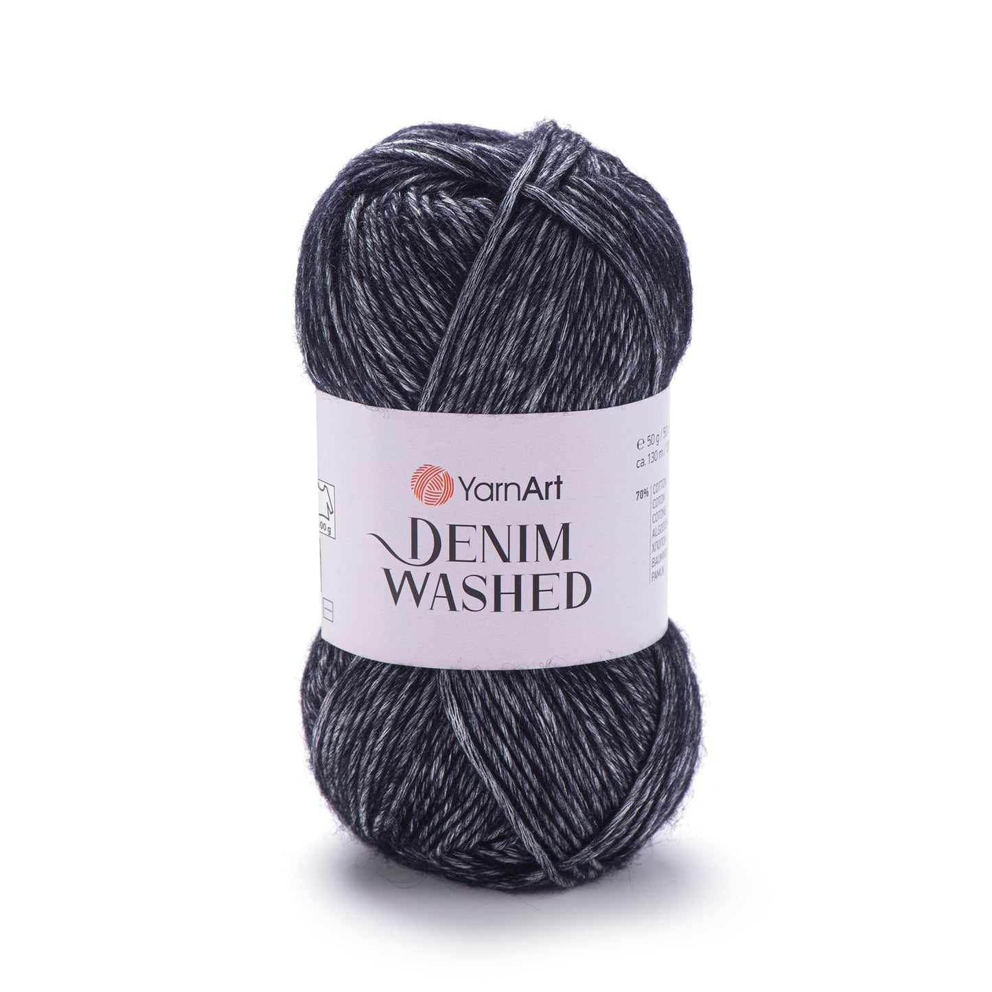 YarnArt Denim Washed DK 5 x 50g - 130m - 70% Cotton 30% Acrylic Knitting Crochet Yarn