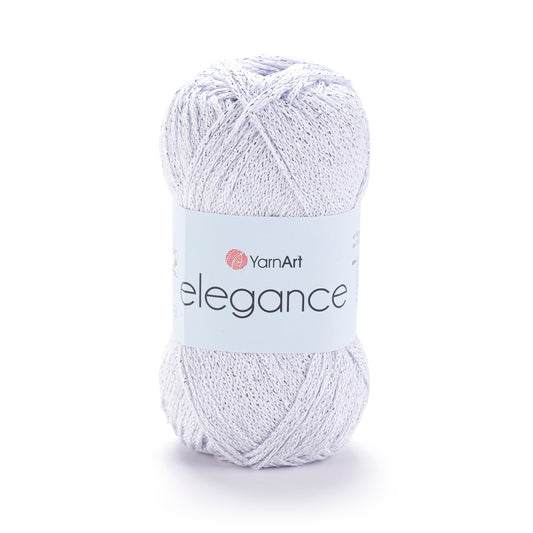 YarnArt Elegance 5 x 50g - 130m - 88% Cotton - 12% Metallic Knitting Crochet Yarn
