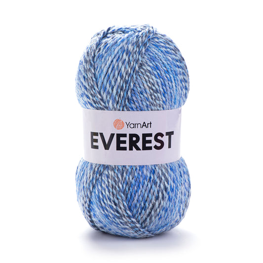 YarnArt Everest 3 x 200g - 320m - 30% Wool - 70% Acrylic Aran Knitting Crochet Yarn