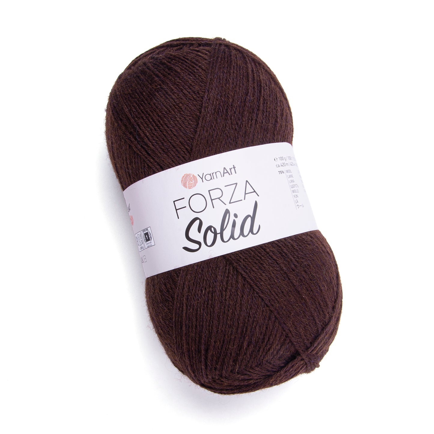 YarnArt Forza Solid 5 x 100g - 420m - 75% Wool - 25% Polyamide Knitting Crochet Sock Yarn