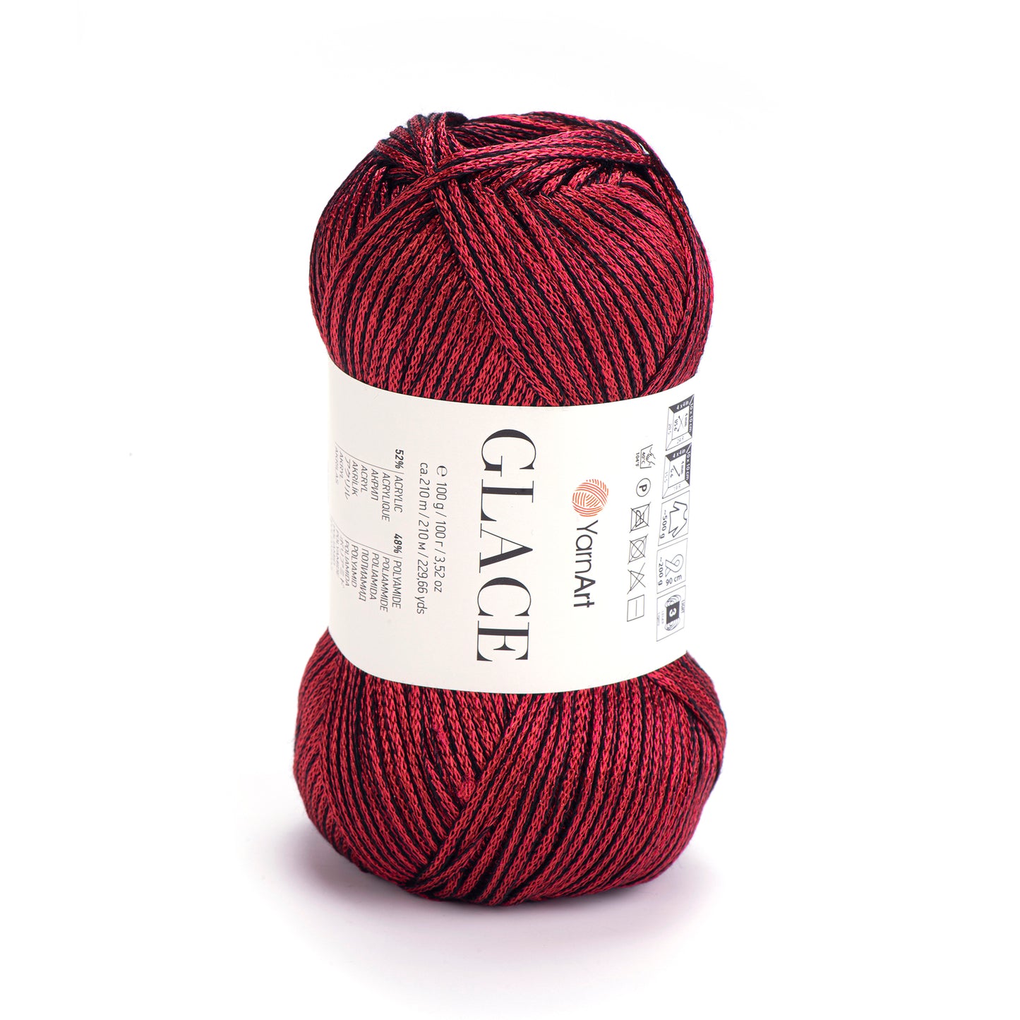 YarnArt Glace 1 x 100g 210m 52% Acrylic - 48% Polymide Knitting Crochet