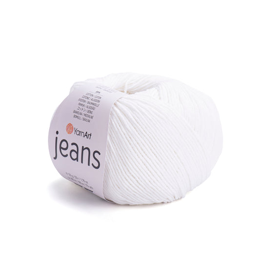 YarnArt Jeans 5 x 50g - 160m - 55% Cotton - 45% Polyacrylic Knitting Crochet Yarn
