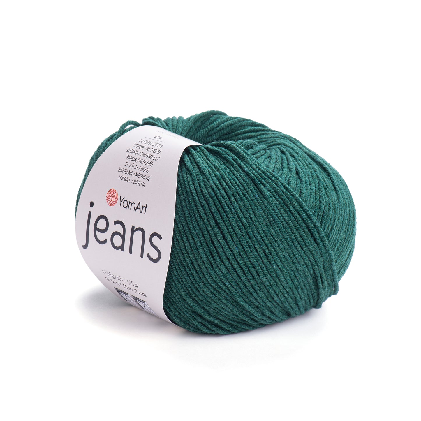 YarnArt Jeans 5 x 50g - 160m - 55% Cotton - 45% Polyacrylic Knitting Crochet Yarn