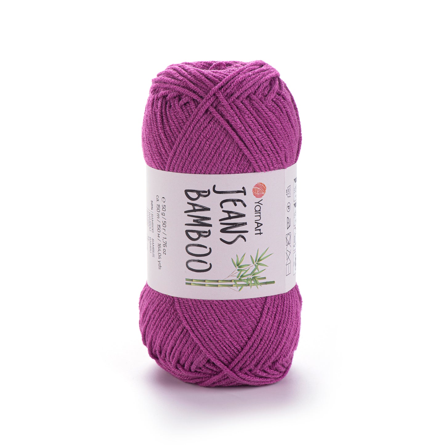 YarnArt Jeans Bamboo 5 x 50g - 150m - 50% Bamboo - 50% Acrylic Knitting Crochet Yarn