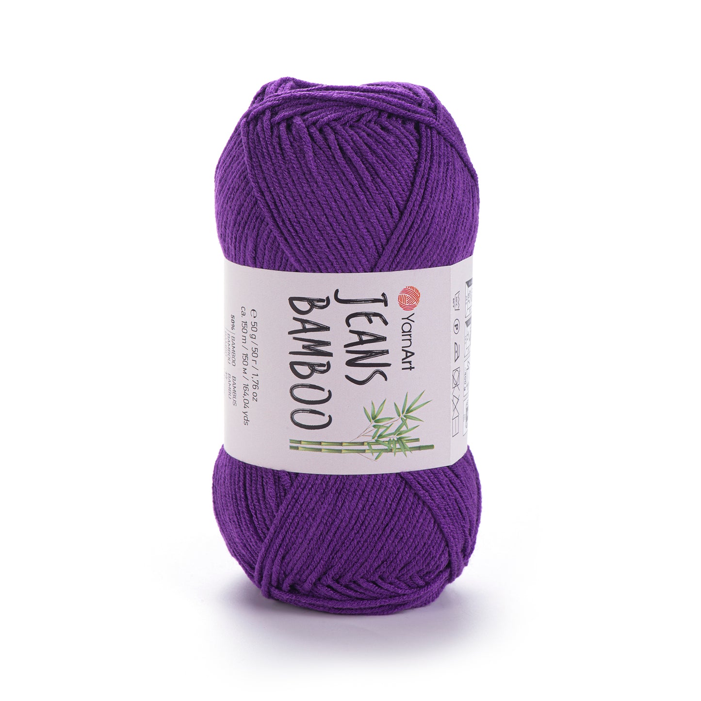 YarnArt Jeans Bamboo 5 x 50g - 150m - 50% Bamboo - 50% Acrylic Knitting Crochet Yarn