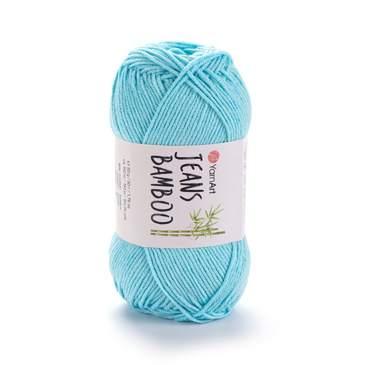 YarnArt Jeans Bamboo 5 x 50g - 150m - 50% Bamboo - 50% Acrylic Knitting Crochet Yarn