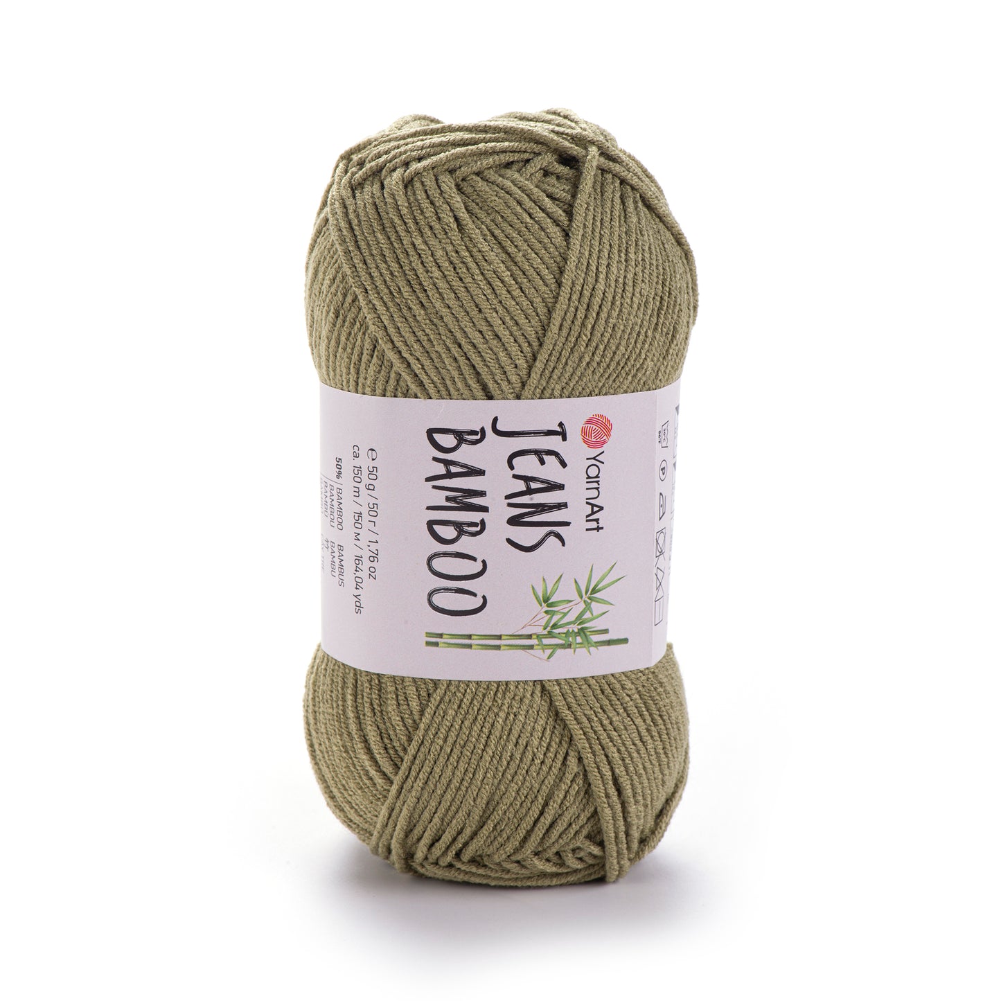 YarnArt Jeans Bamboo 5 x 50g - 150m - 50% Bamboo - 50% Acrylic Knitting Crochet Yarn