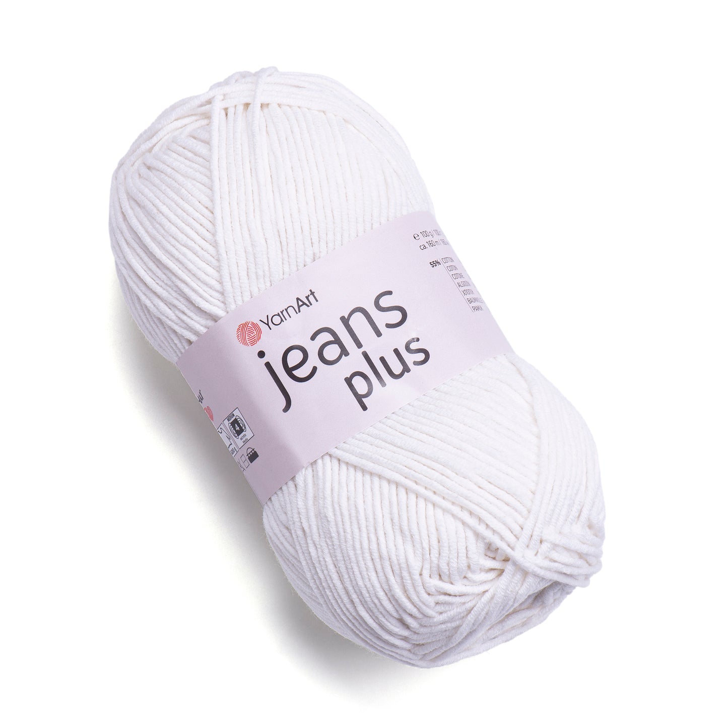 YarnArt Jeans Plus 5 x 100g - 160m - 55% Cotton - 45% Acrylic Knitting Crochet Yarn