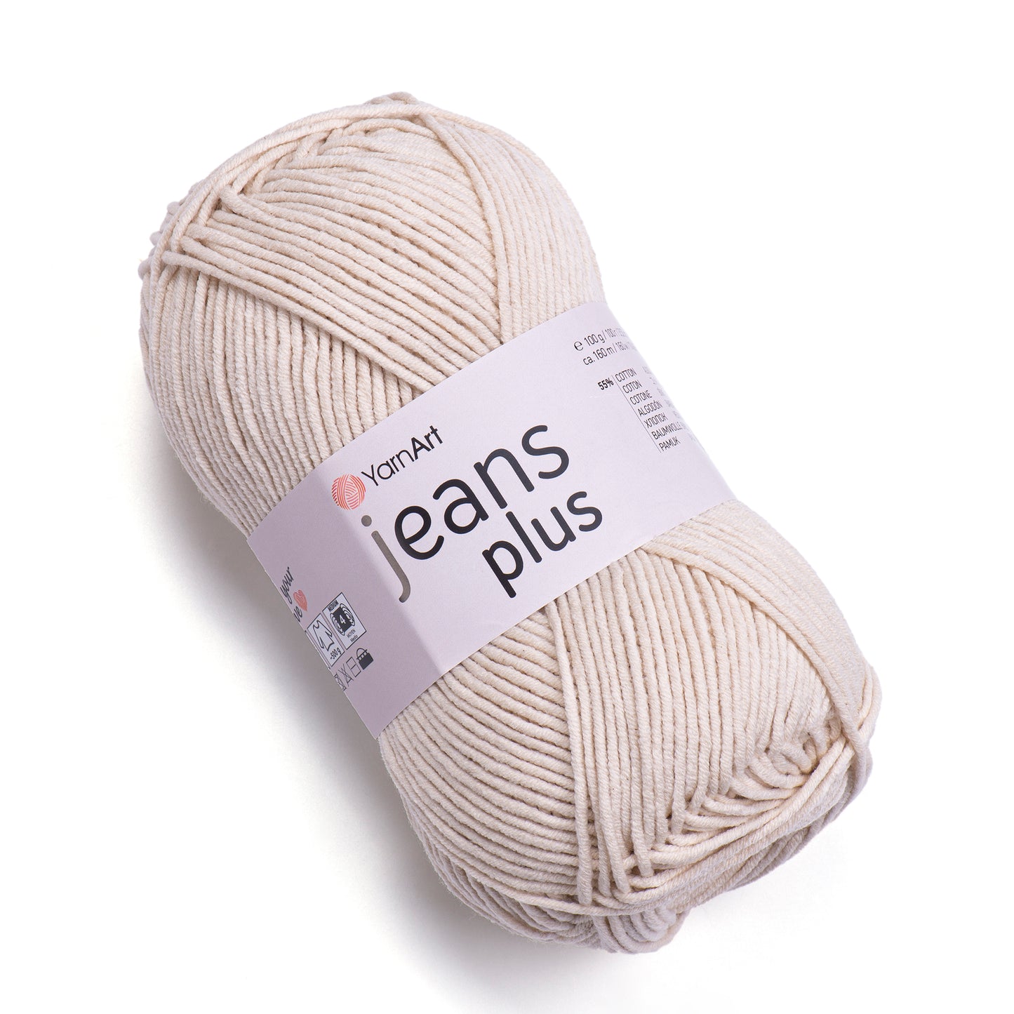 YarnArt Jeans Plus 5 x 100g - 160m - 55% Cotton - 45% Acrylic Knitting Crochet Yarn