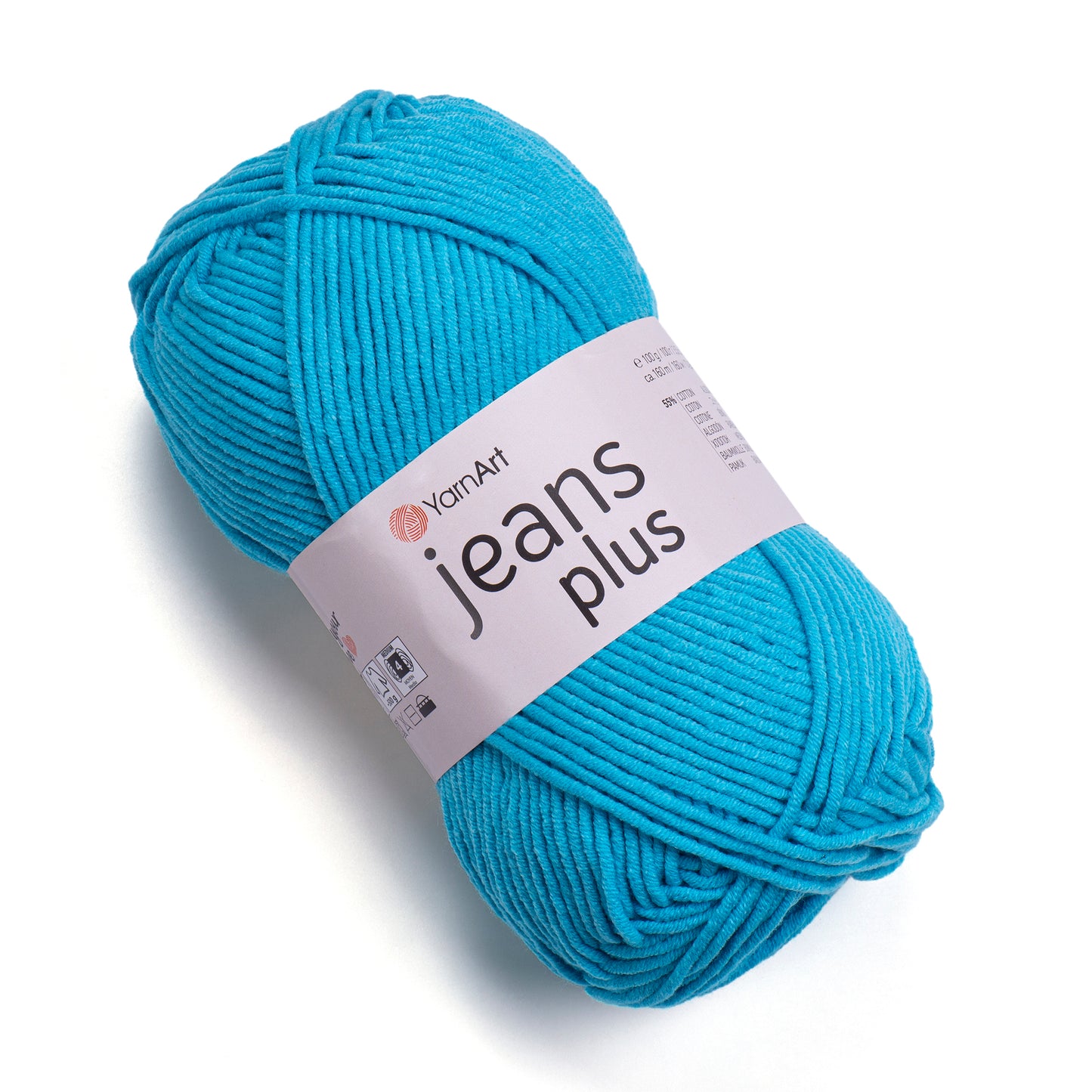 YarnArt Jeans Plus 5 x 100g - 160m - 55% Cotton - 45% Acrylic Knitting Crochet Yarn