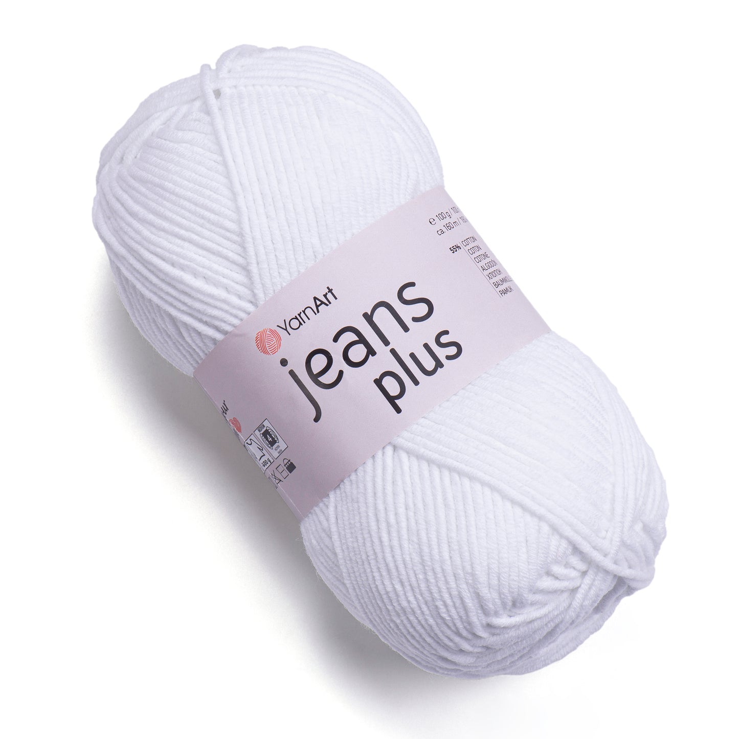YarnArt Jeans Plus 5 x 100g - 160m - 55% Cotton - 45% Acrylic Knitting Crochet Yarn