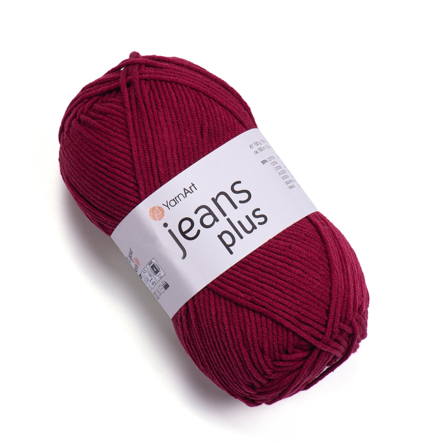 YarnArt Jeans Plus 5 x 100g - 160m - 55% Cotton - 45% Acrylic Knitting Crochet Yarn