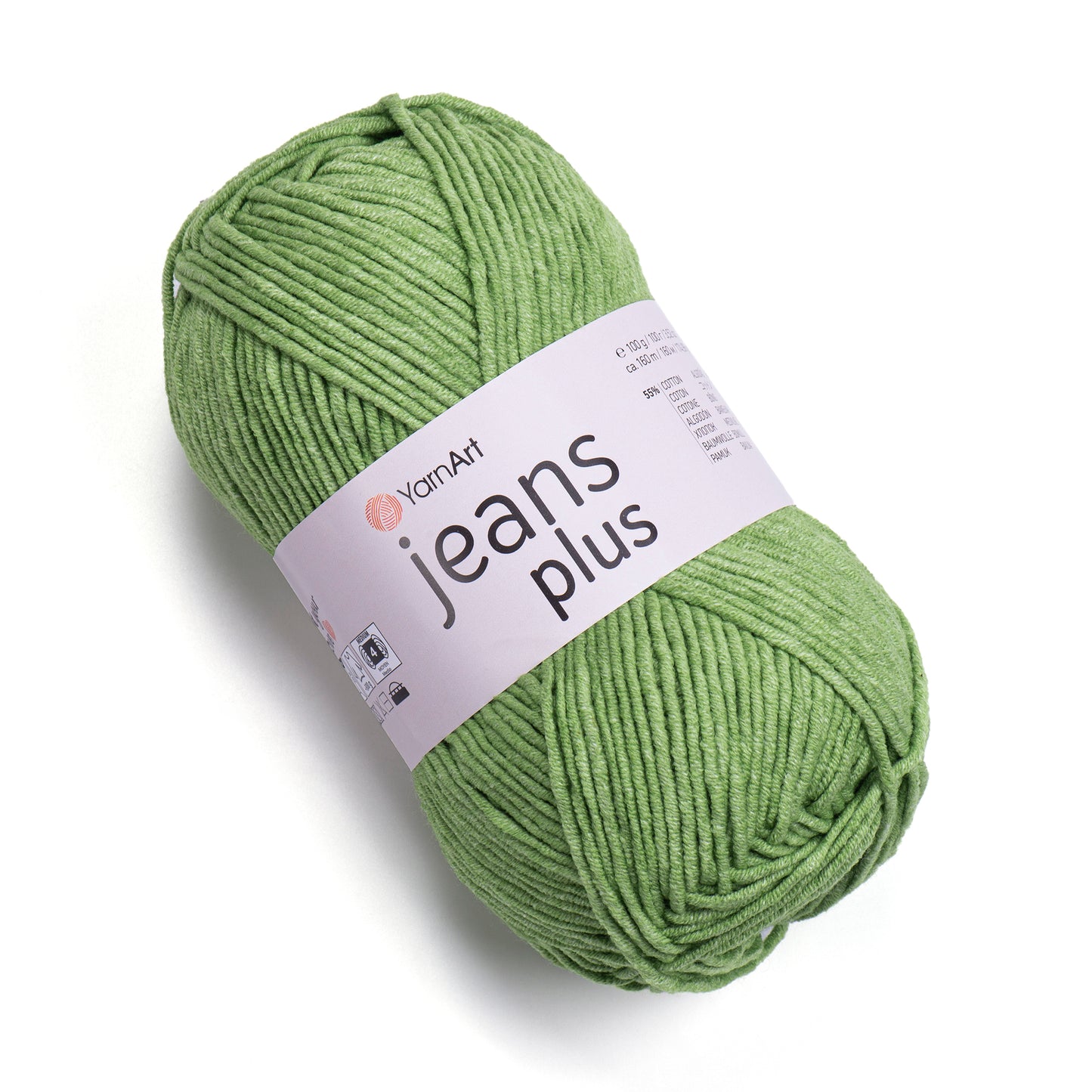 YarnArt Jeans Plus 5 x 100g - 160m - 55% Cotton - 45% Acrylic Knitting Crochet Yarn