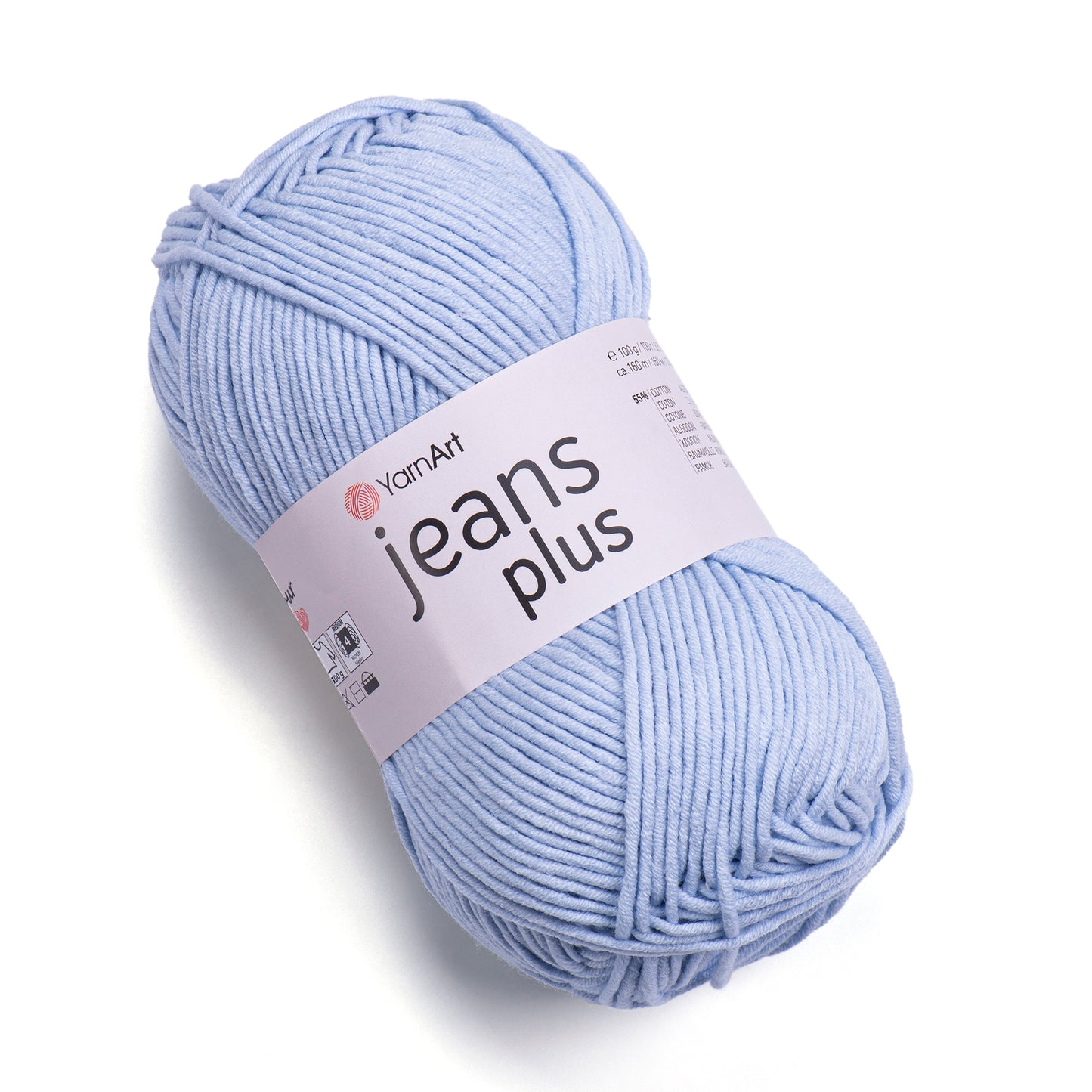 YarnArt Jeans Plus 5 x 100g - 160m - 55% Cotton - 45% Acrylic Knitting Crochet Yarn