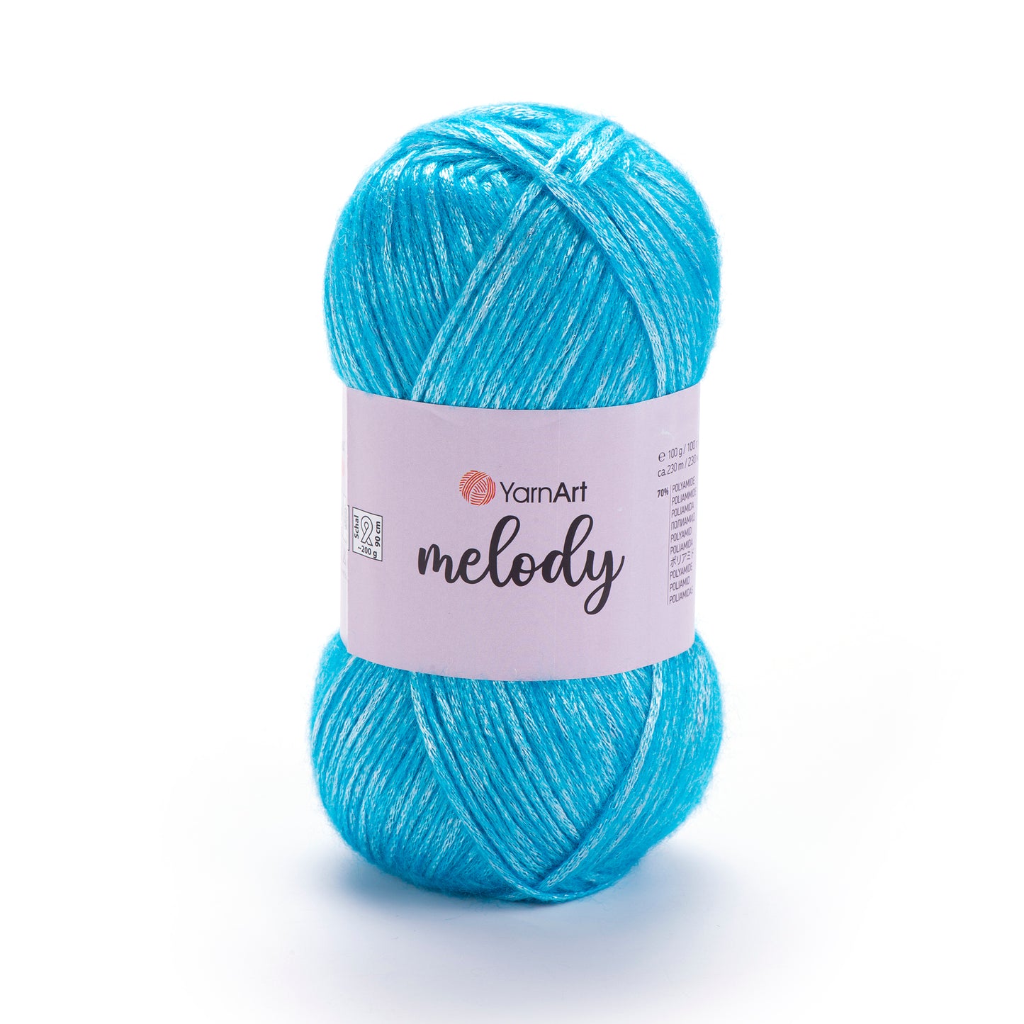 YarnArt Melody 5 x 100g - 230m - 9% Wool - 21% Acrylic - 70% Polyamide Knitting Crochet Yarn