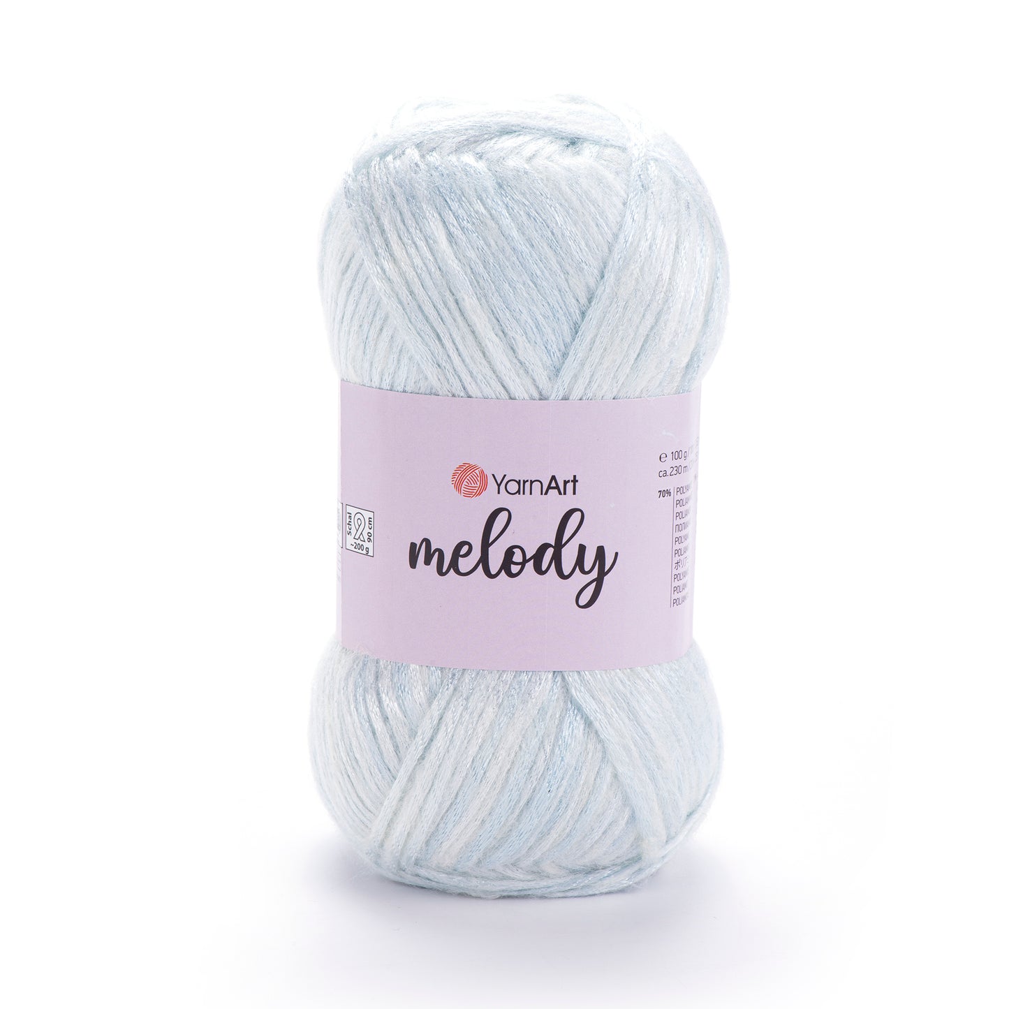 YarnArt Melody 5 x 100g - 230m - 9% Wool - 21% Acrylic - 70% Polyamide Knitting Crochet Yarn