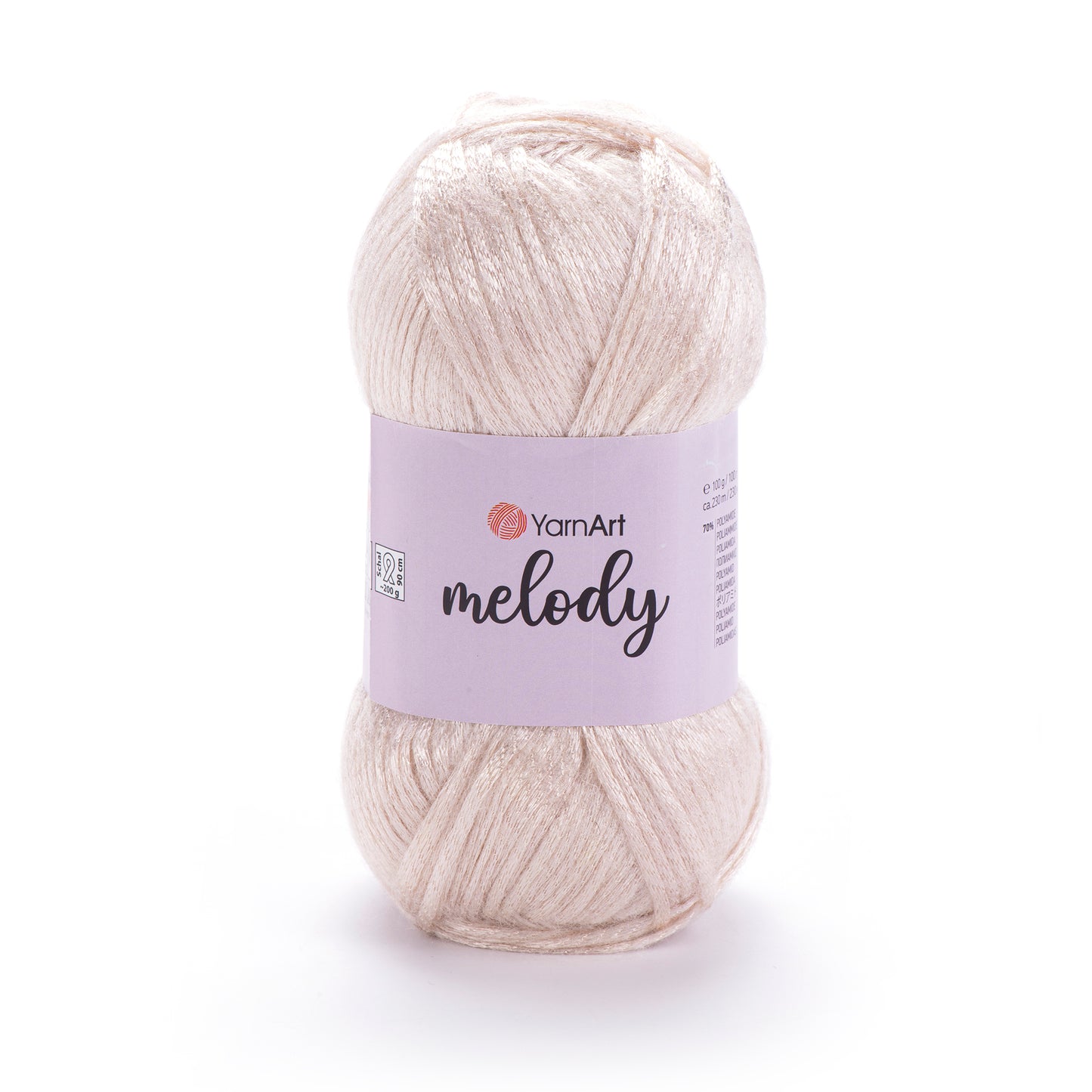 YarnArt Melody 5 x 100g - 230m - 9% Wool - 21% Acrylic - 70% Polyamide Knitting Crochet Yarn