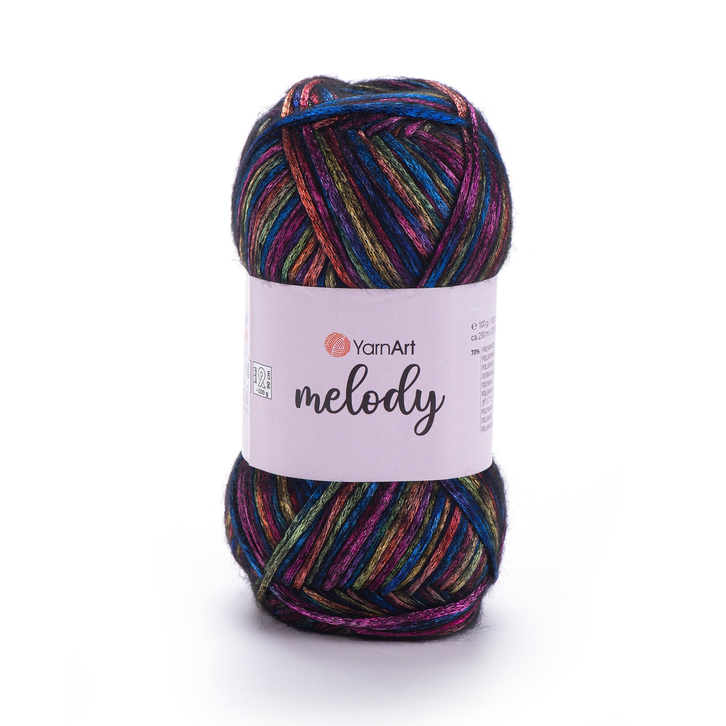 YarnArt Melody 5 x 100g - 230m - 9% Wool - 21% Acrylic - 70% Polyamide Knitting Crochet Yarn