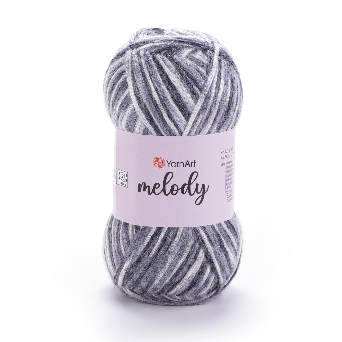 YarnArt Melody 5 x 100g - 230m - 9% Wool - 21% Acrylic - 70% Polyamide Knitting Crochet Yarn