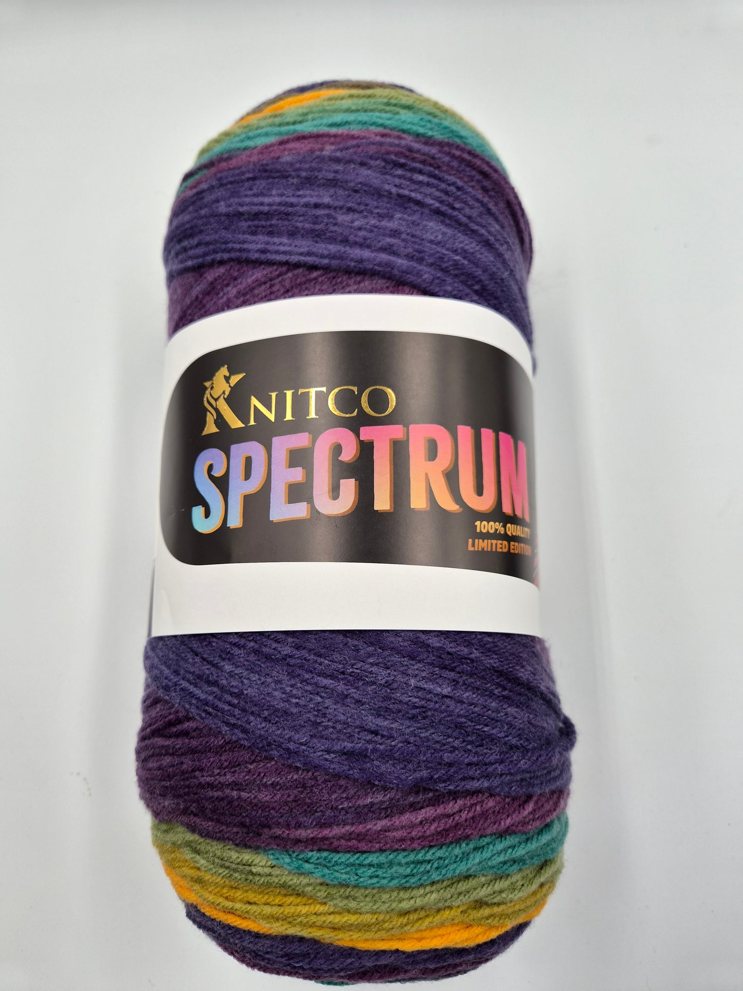 Knitco Spectrum 4.5-5mm 1 x 400g - 1064m 70% Acrylic 30% Wool Knitting Crochet Yarn