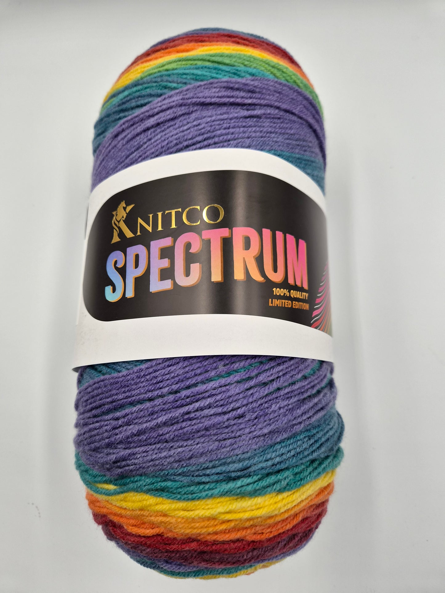 Knitco Spectrum 4.5-5mm 1 x 400g - 1064m 70% Acrylic 30% Wool Knitting Crochet Yarn