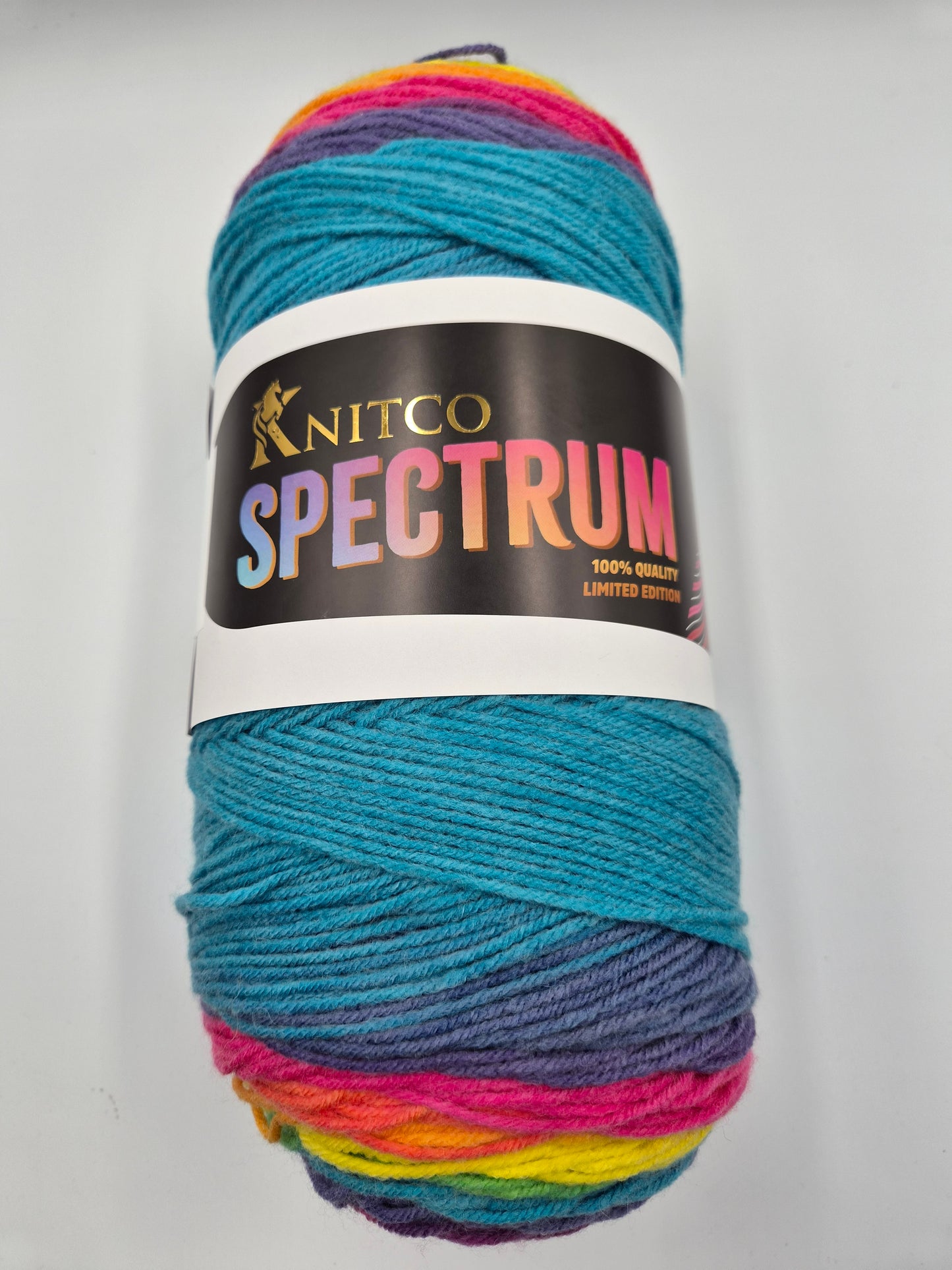 Knitco Spectrum 4.5-5mm 1 x 400g - 1064m 70% Acrylic 30% Wool Knitting Crochet Yarn