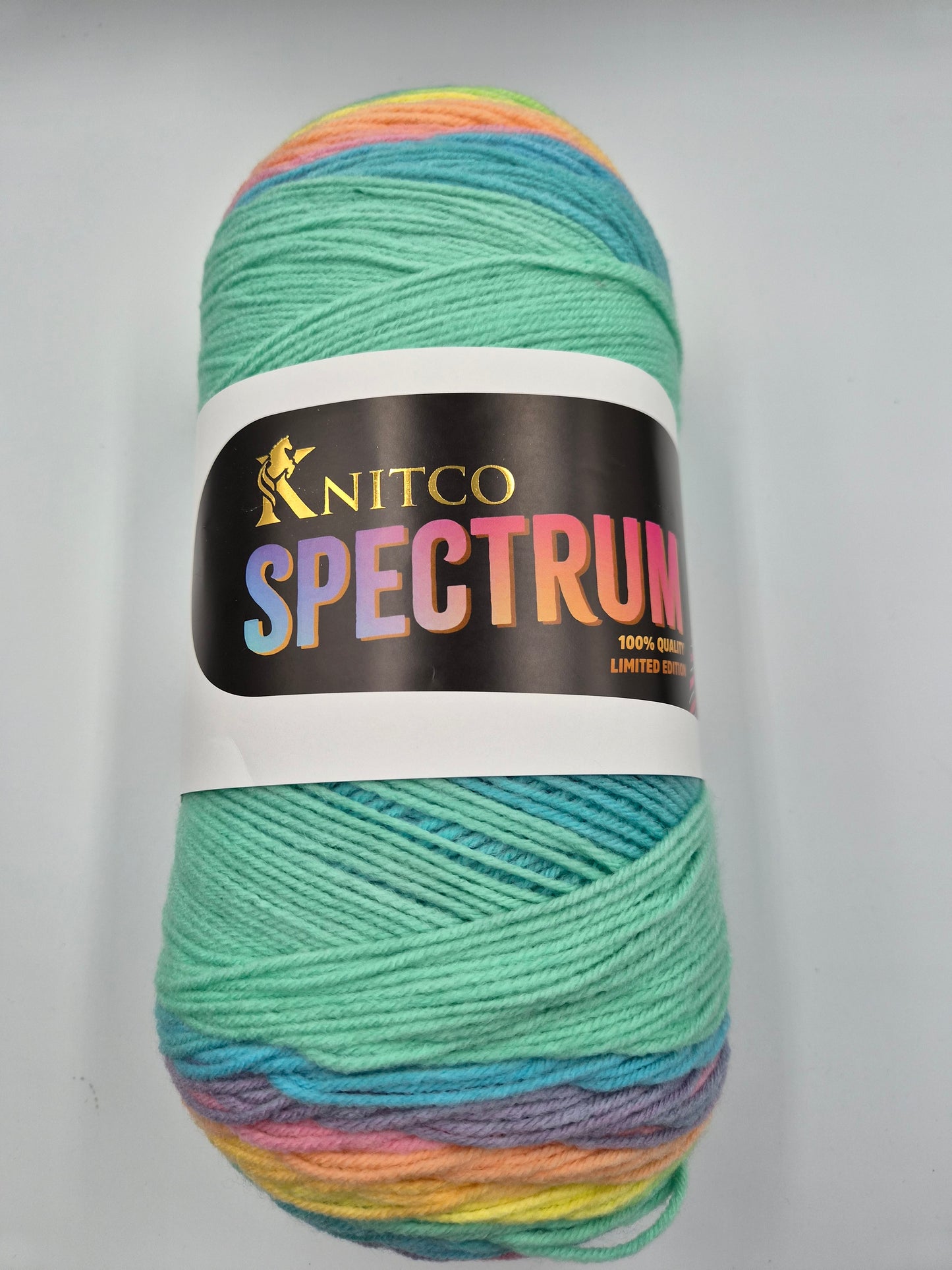 Knitco Spectrum 4.5-5mm 1 x 400g - 1064m 70% Acrylic 30% Wool Knitting Crochet Yarn